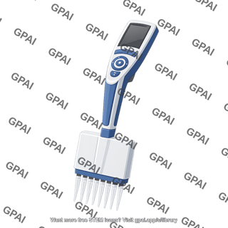 Electronic 12 channel pipette rainin e4 xls