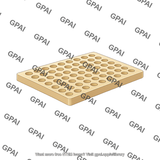 Bottom plate for hte kit 96 well