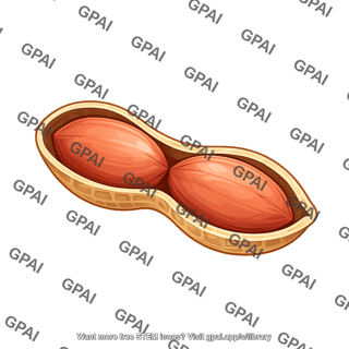 Peanuts open shell