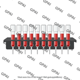 Blood tube for liquid handler