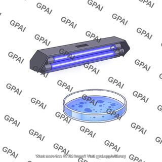 Uv lamp on