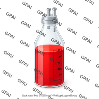Anaerobic bottle 250ml full liquid