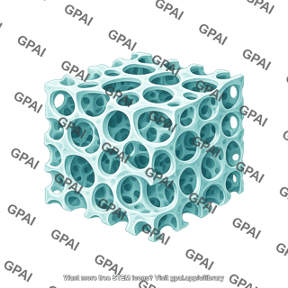 Macroporous scaffold 3d large pores