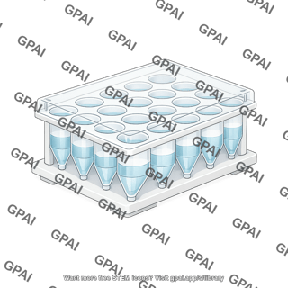 Deep well plate 24 well g rex with cover and liquid