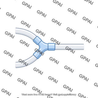 Tube y connection