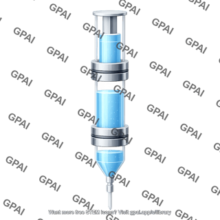 Magnetic cell sorter ls column full liquid with plunger