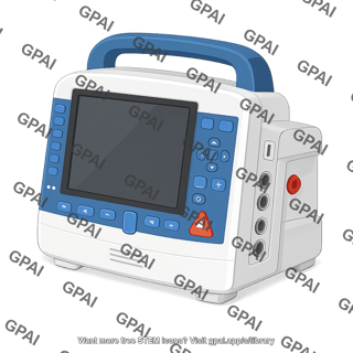 Defibrillator propaq md 603