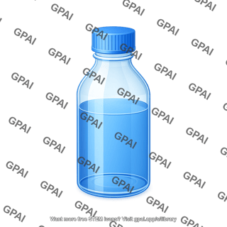Bottle medium size