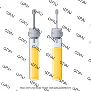 Anaerobic culture tube hungate type 3 4 liquid flat bottom capped 2