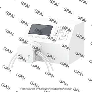 Peristaltic dispensing pump crystal m1