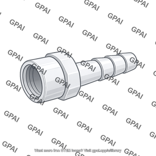 Hose connector male coupler