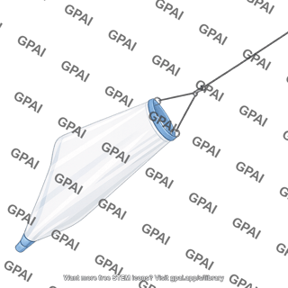 Plankton net with towing rope