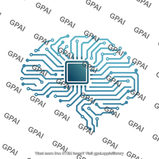 Brain microchip icon symbol