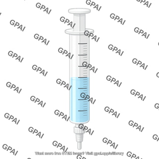 Luer lock syringe 12 liquid graduated barrel 630