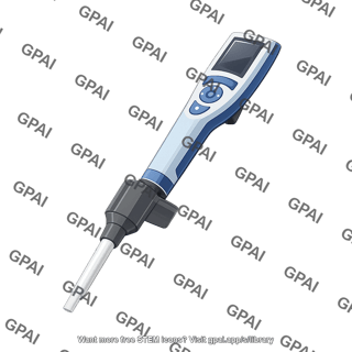 Electronic mortar handle