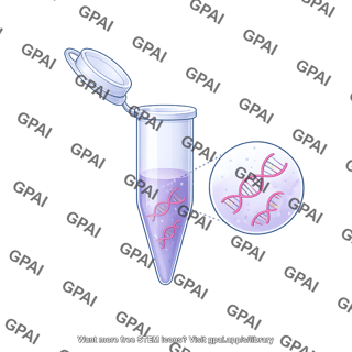 Eppendorf tube open with liquid rna callout
