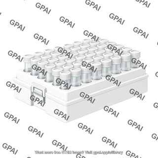 Latch rack with 48 nunc universal tubes