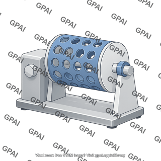 Tube rotator empty