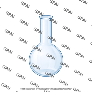 Round bottom flask empty