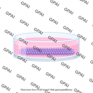 Glass bottom dish lateral small with nanostructure