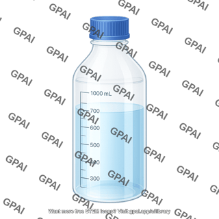 Bottle 1000ml capped