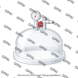 Vacuum desiccator lid