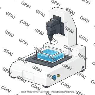 Nanoindenter pavone with media liquid 671