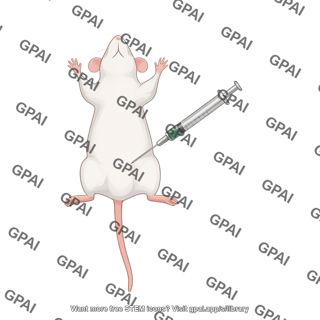 Mouse supine ip injection