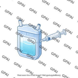 Dialysis cassette 30ml full liquid with syringe