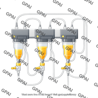 Cross flow filtration system ambr crossflow with liquid 740