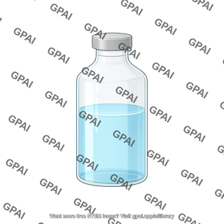 Glass vial