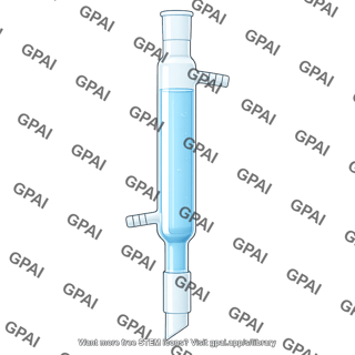 Liebig condenser full liquid 2