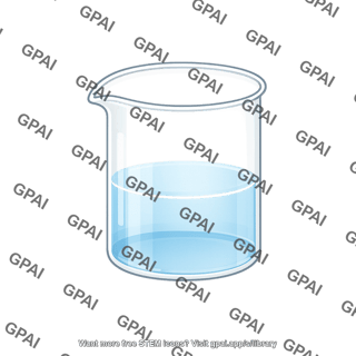 Beaker small 2 3 liquid