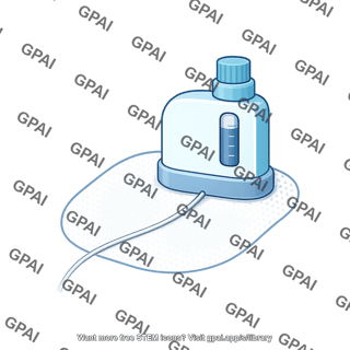 Insulin pump patch