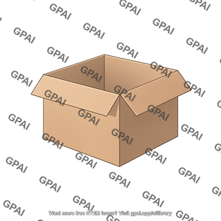 Cardboard box empty