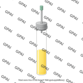 Anaerobic culture tube hungate type 1 2 liquid flat bottom