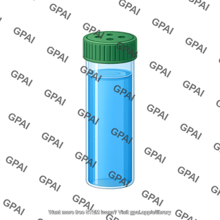 Bioreactor tube 50 ml full liquid capped
