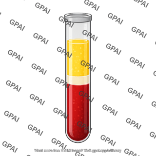 Blood vial centrifuged 2