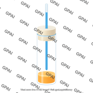 Drosophila food vial 2