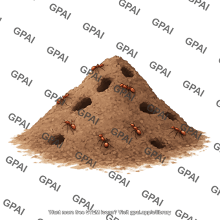 Fire ant colony