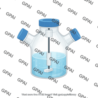 Spinner flask 250ml with liquid