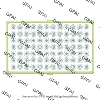 Extracellular sensor cartridge xfe96 top view 96 wells 388