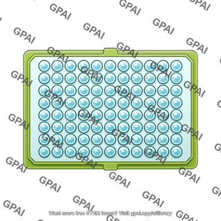 Hybrid fx sensor cartridge xfe96 top view 96 wells with liquid