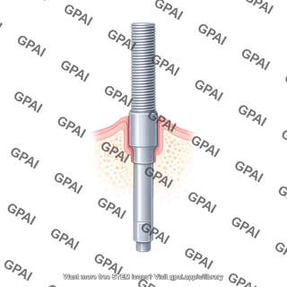Implant osseointegrated percutaneous