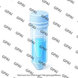 Microtube 0.5 ml 3d with liquid