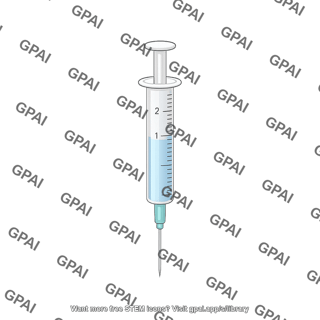 Small sized graduated syringe 1 2 liquid editable needle