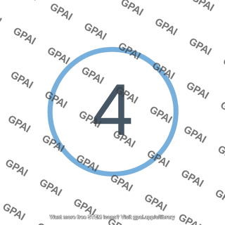 Number label 04