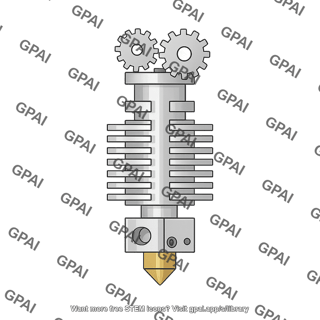 Hot end extruder for 3d printer