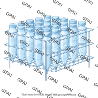 Centrifuge tube wire rack 24 position 332