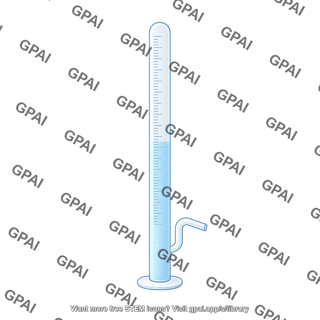 Eudiometer with liquid